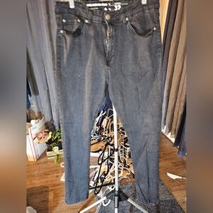 EUC MEN'S LIFTED RESEARCH GROUP BLACK JEANS SIZE 32